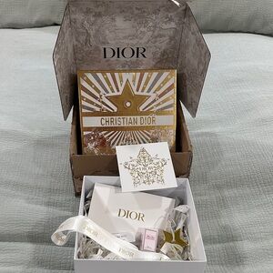 Dior Star-Themed Gift Set with Gold and White